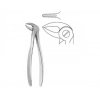 Extrakční kleště na dolní kořeny úzké D33A