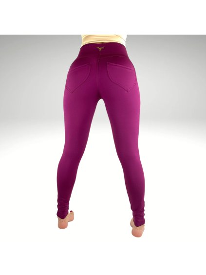 Legíny Push up Violet pants Yastraby