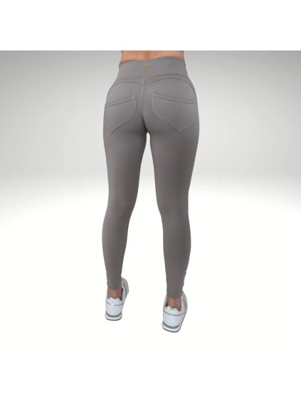 Legíny Push up Grey Concrete pants Yastraby