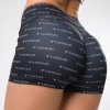 Šortky push up Black logo Yastraby