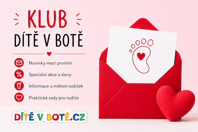 Staňte se součástí Klubu Dítě v botě