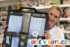 Jak správně změřit dětskou nohu? Nově používáme Sidas Feet Revelator IQ
