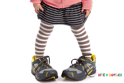 Jak poznat, že jsou dětské boty velké?