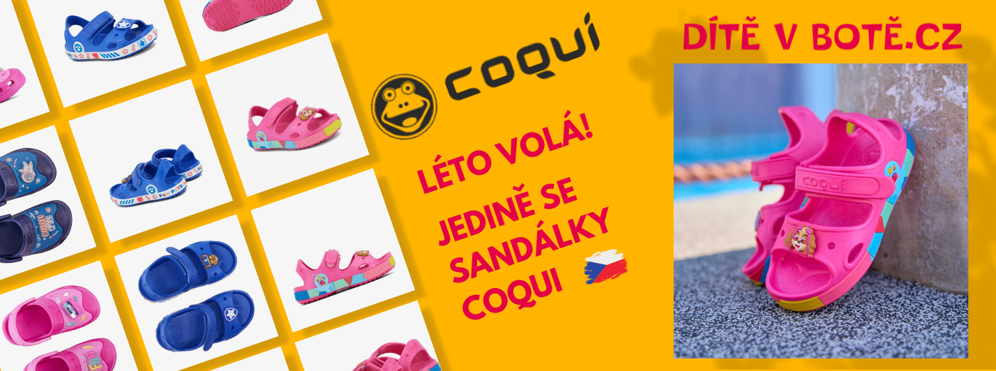 LETNÍ SANDÁLKY COQUI