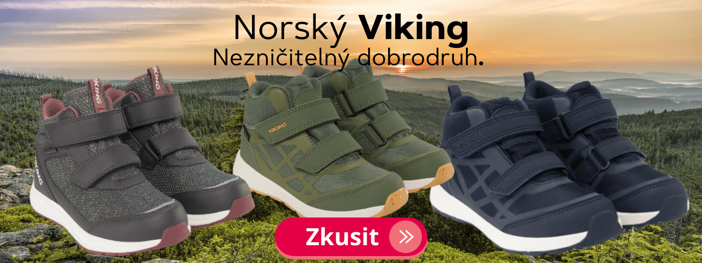 Norské VIKING - Celoroční i zimní barefoot obuv Ditě v botě.cz Vestec