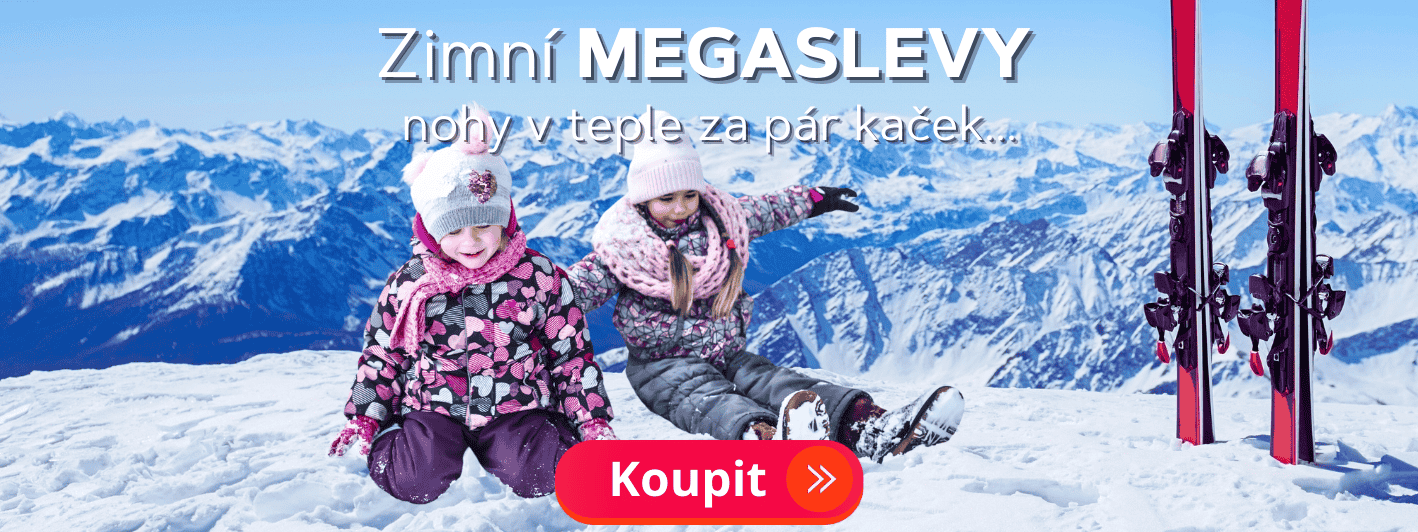 Megaslevy zimní , dětské obuvi