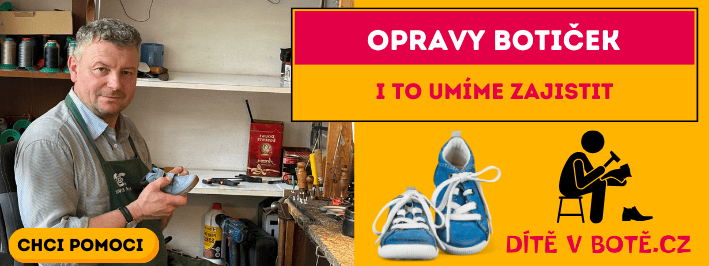Dítě v botě.cz - Opravy obuvi a náš profesionální obuvník pan Vasyl