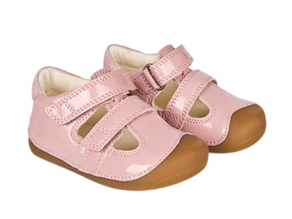 Dětské barefoot sandálky BUNDGAARD, Petit summer, Vintage Rose