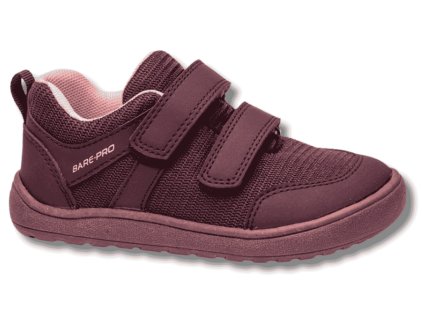 Protetika Nolan barefoot dívčí boty s membránou PRO-TEX, Bordo