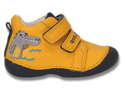 D.D. STEP chlapecké boty Yellow S015-42325