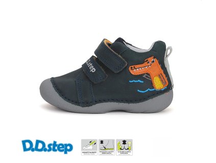 d.d. step chlapecke boty s015 42325 Royal blue