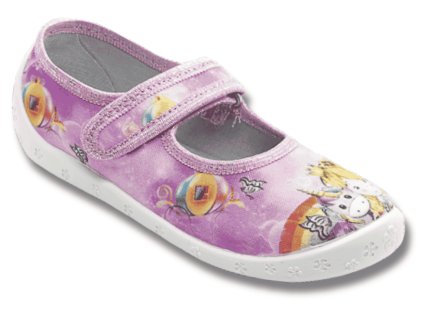 RAWEKS Dorotka dívčí bačkory balerínky, Jednorožec