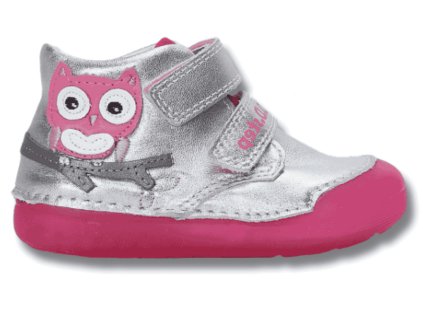 D.D. STEP dívčí boty, Silver