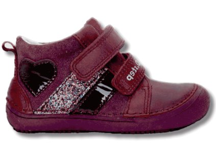 D.D. STEP dívčí Barefoot boty, Raspberry