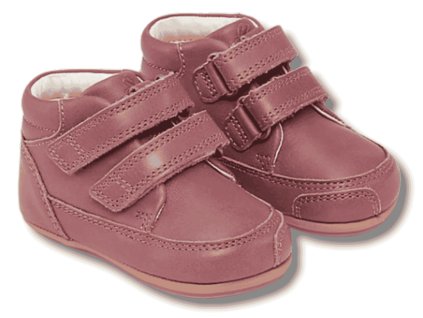 BUNDGAARD Barefoot Prewalker II Strap Dark Rose WS