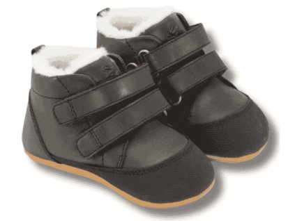 BUNDGAARD Prewalker Unisex barefoot winter, black