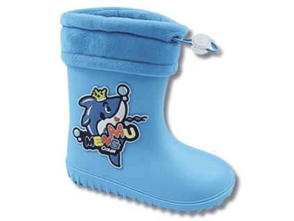 KTR Barefoot zateplené chlapecké holínky