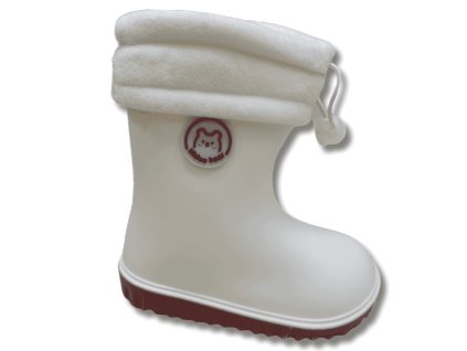 KTR Barefoot zateplené Unisex holínky Beige