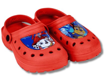 CLOG SANDÁLE TLAPKOVÁ PATROLA, červená
