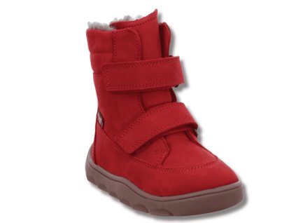 FRODDO Zeru Tex barefoot zimní dívčí boty, Red G3160240