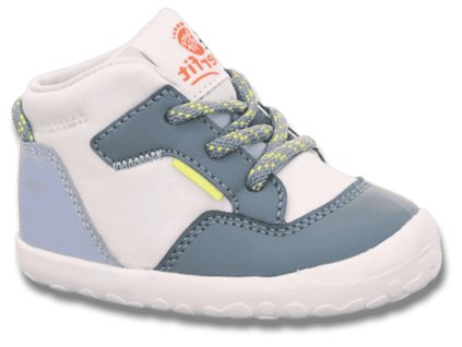 SUPERFIT Barefit Flummi první boty, Blau Gelb