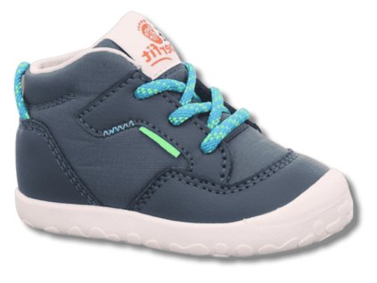 SUPERFIT Barefit Flummi první boty, Blau Turkis