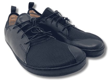 PEGRES BF 53 barefoot tenisky, Černé