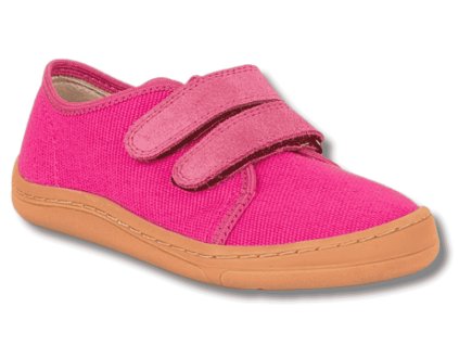 FRODDO Barefoot Canvas dívčí tenisky, Fuxia