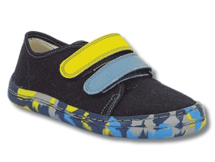FRODDO Barefoot Canvas chlapecké tenisky, Blue +
