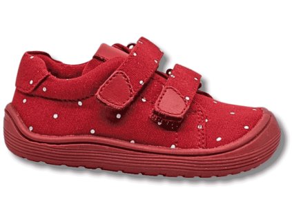 PROTETIKA Roby dívčí barefoot boty, Red