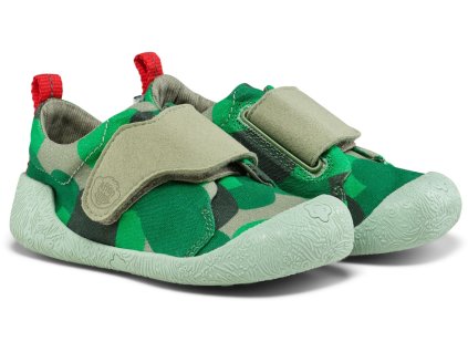AFFENZAHN Prewalker chlapecké boty Cotton Smally - Frog