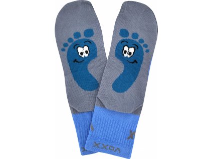 BAREFOOTIK VOXX barefoot dětské ponožky, Světlé modrá