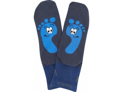 BAREFOOTIK VOXX barefoot dětské ponožky, Tmavě modrá