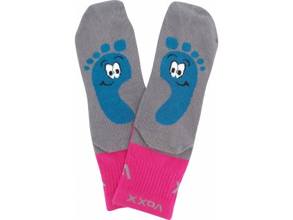 BAREFOOTIK VOXX barefoot dětské ponožky, Magenta