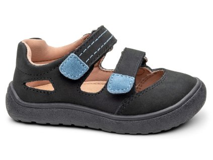 PROTETIKA Nery barefoot chlapecké letní sandálky, Black