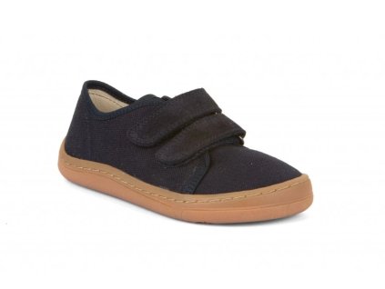 FRODDO Barefoot Canvas chlapecké tenisky, Dark Blue