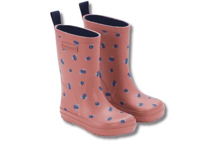 BUNDGAARD dětské Barefoot holínky, Charly Blush Berry