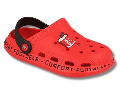 BEFADO dětské pantofle Comfort, červená