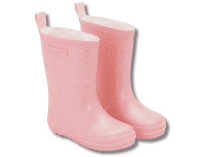 BUNDGAARD Aspen barefoot zateplené holínky, Rose Sparkle