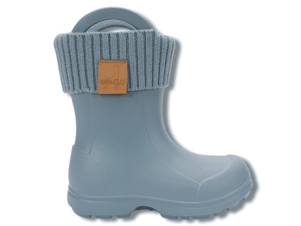 D.D.STEP zateplené dětské holínky, Monet Blue