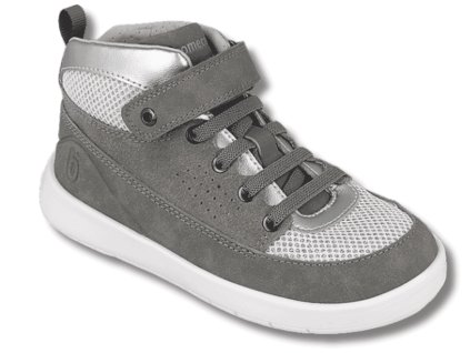 BIOMECANICS celoroční barefoot dětské boty, Grigio