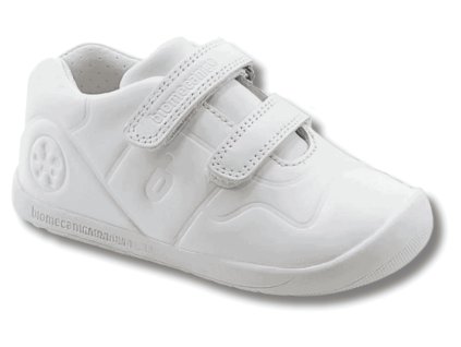 BIOMECANICS celoroční nízké dětské první barefoot boty, Blanco (sauvage)