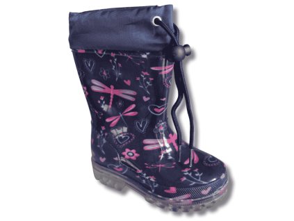 KTR dětské dívčí holínky, vážka