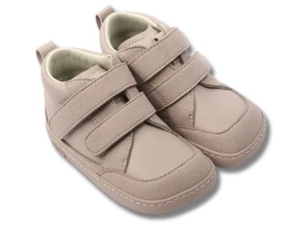 MURIS Sintra Mini dětské celoroční barefoot boty, Taupe