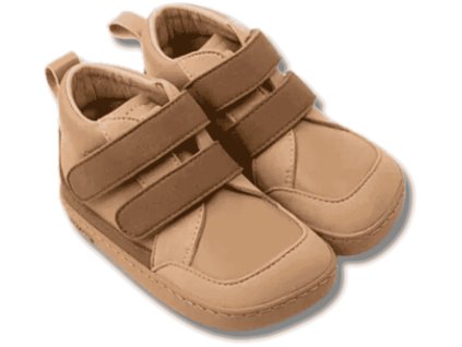 MURIS Sintra Mini dětské celoroční barefoot boty, Dark Brown