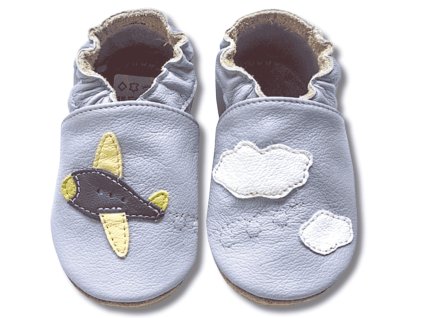 baBice capáčky soft sole, BA-199, letadlo