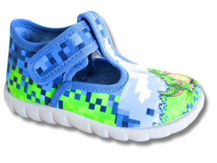 FISCHER dětské bačkory, Dinosaur Blaubunt