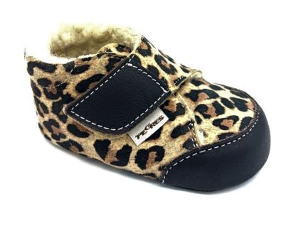 PEGRES zimní capáčky , C1091, Leopard
