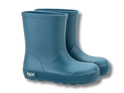 IGOR Yogi barefoot dětské holínky, Petroleo