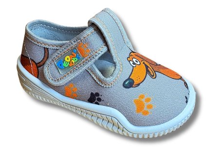 PEON dětské bačkory, Pejsek Šedá